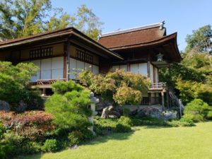 Okochi spent 30 years building this villa and the surrounding gardens