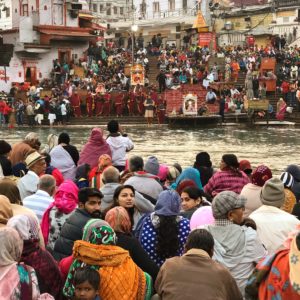 Aarti Ceremony on the River Ganges, Haridwar