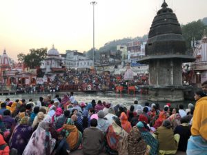 Aarti Ceremony on the River Ganges, Haridwar