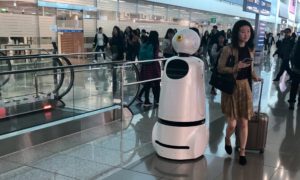 Encounter with a Robot in Seoul