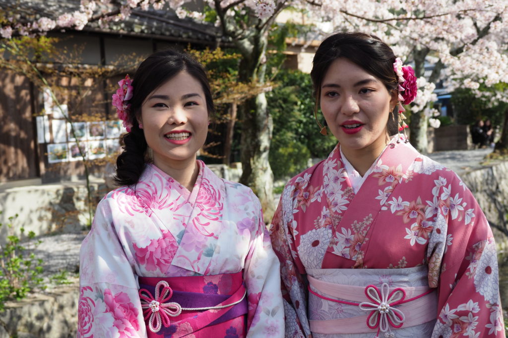 Renting Kimono in Japan