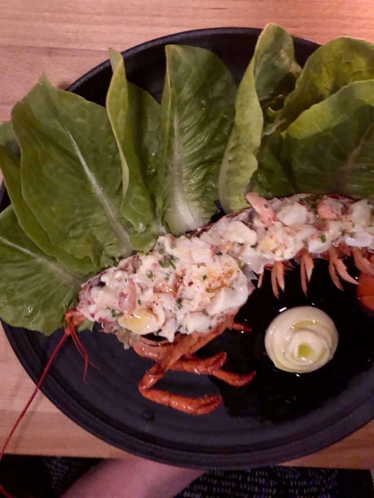 lobster salad at Little Giant 