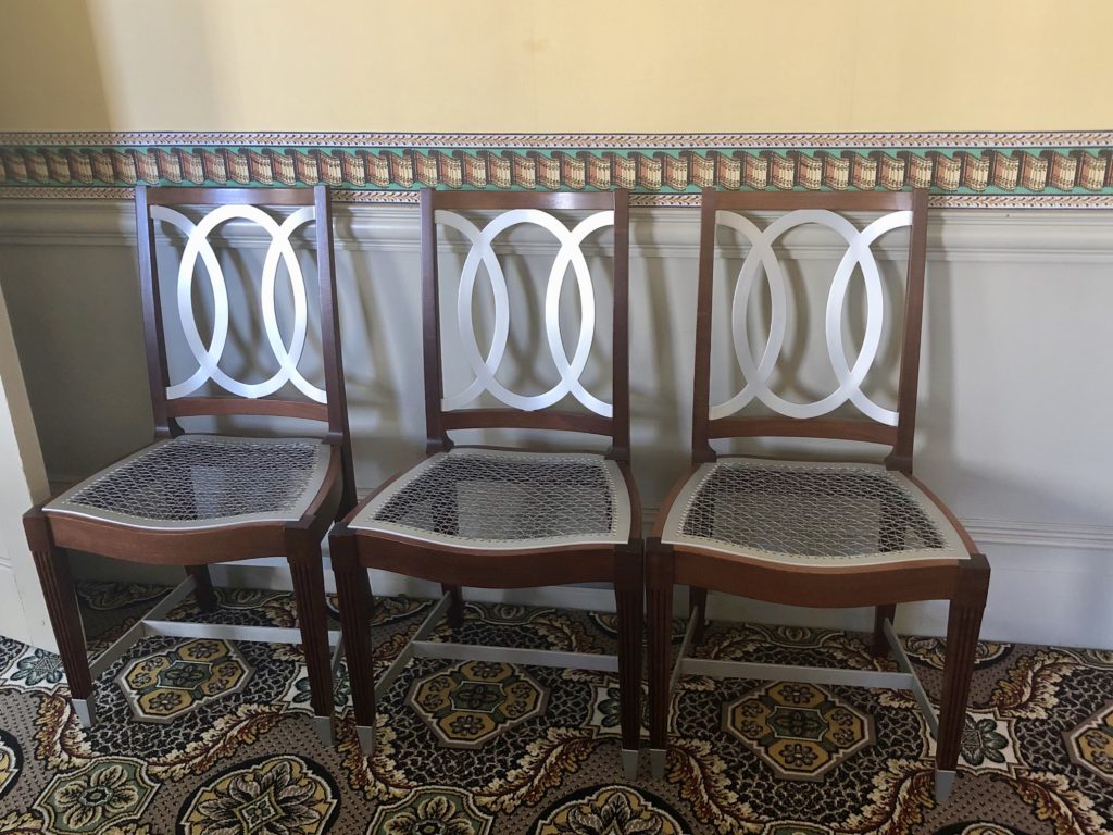 Updated Seating Dining Room at Portland Art Museum 
