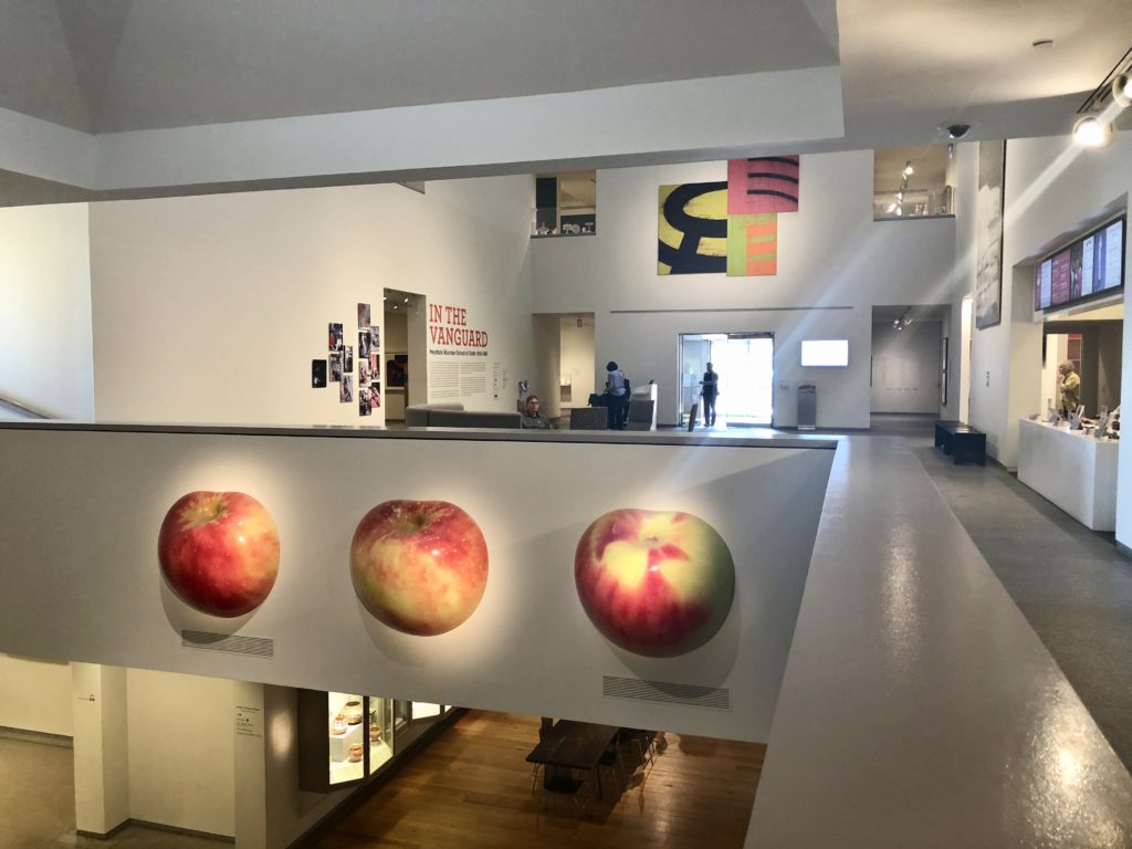 Lobby of Portland Art Museum 