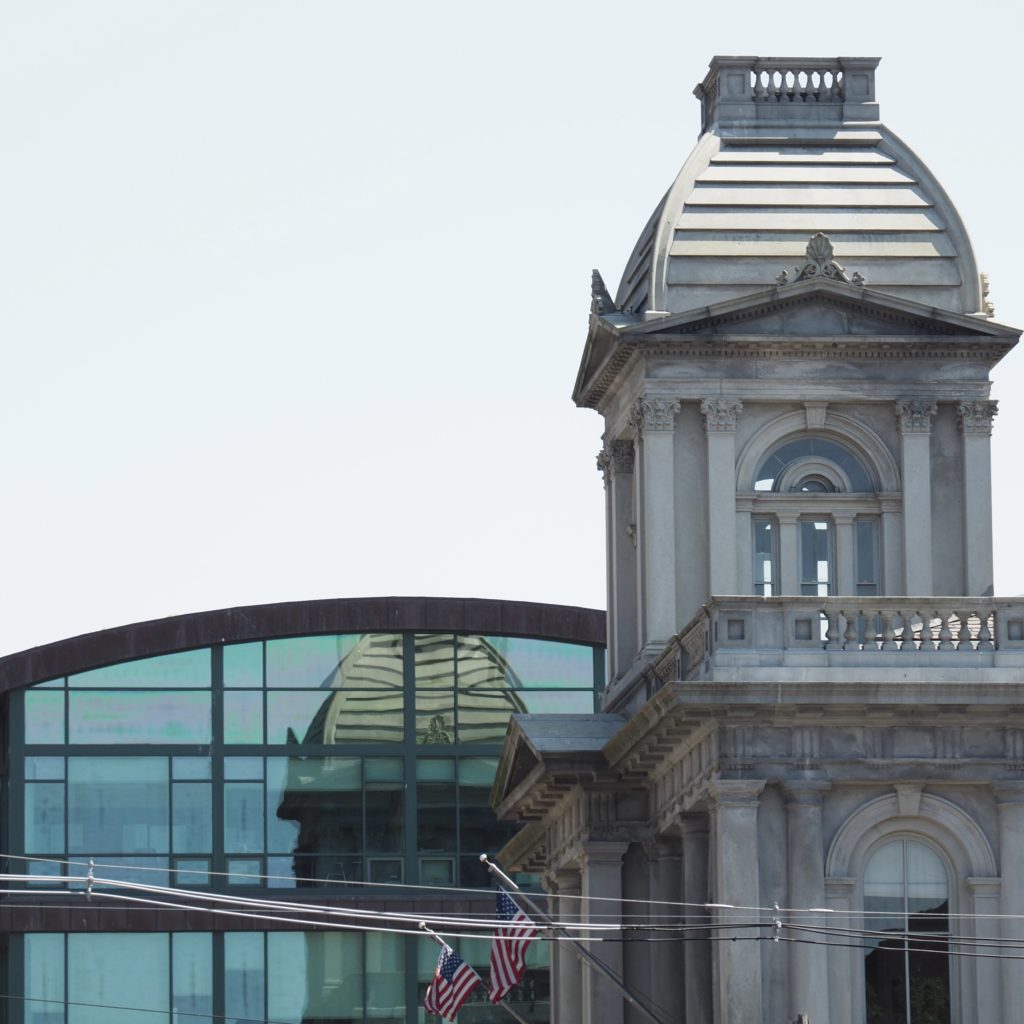 Old and New in Portland, Maine 
