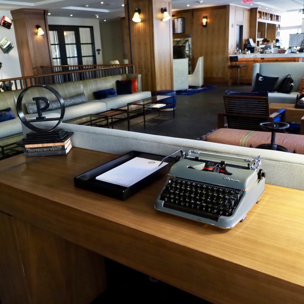 Lobby of Press Hotel 