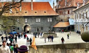 Cesky Krumlov, a medieval town, preserved for centuries and a UNESCO destination