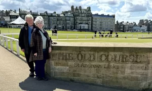 Visting St. Andrews in Scotland