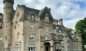 Enjoying a weekend at a fabulous Castle in Scotland