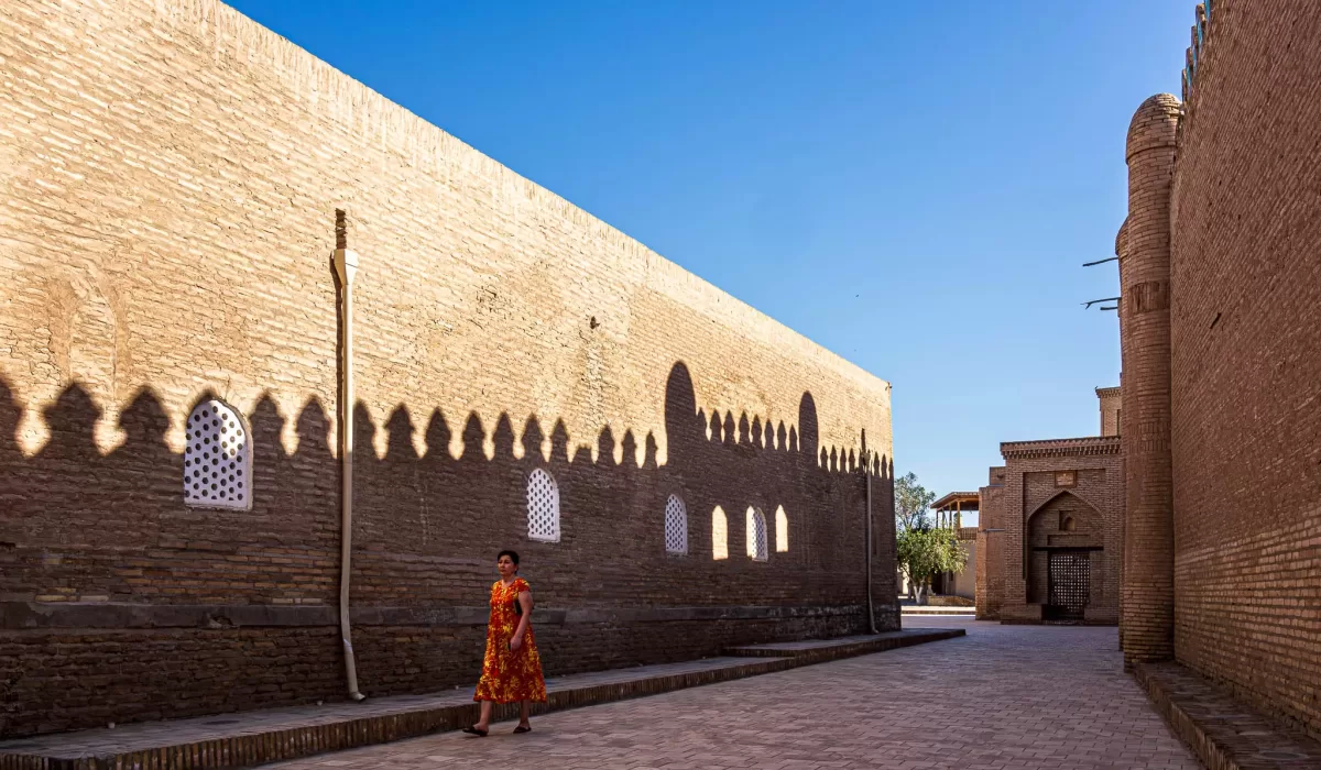 Visiting Khiva in Uzbekistan