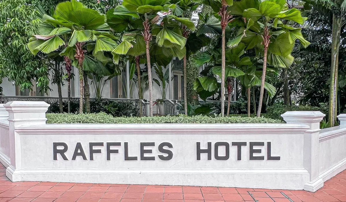 Raffles Hotel: Singapore